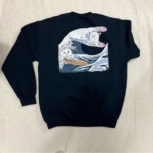 Rip n Dip Great Wave crewneck